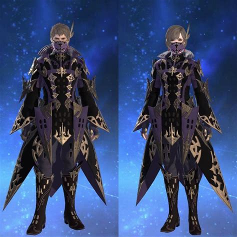 ffxiv replica dreadwyrm armor of fending|dreadwyrm robe of casting.